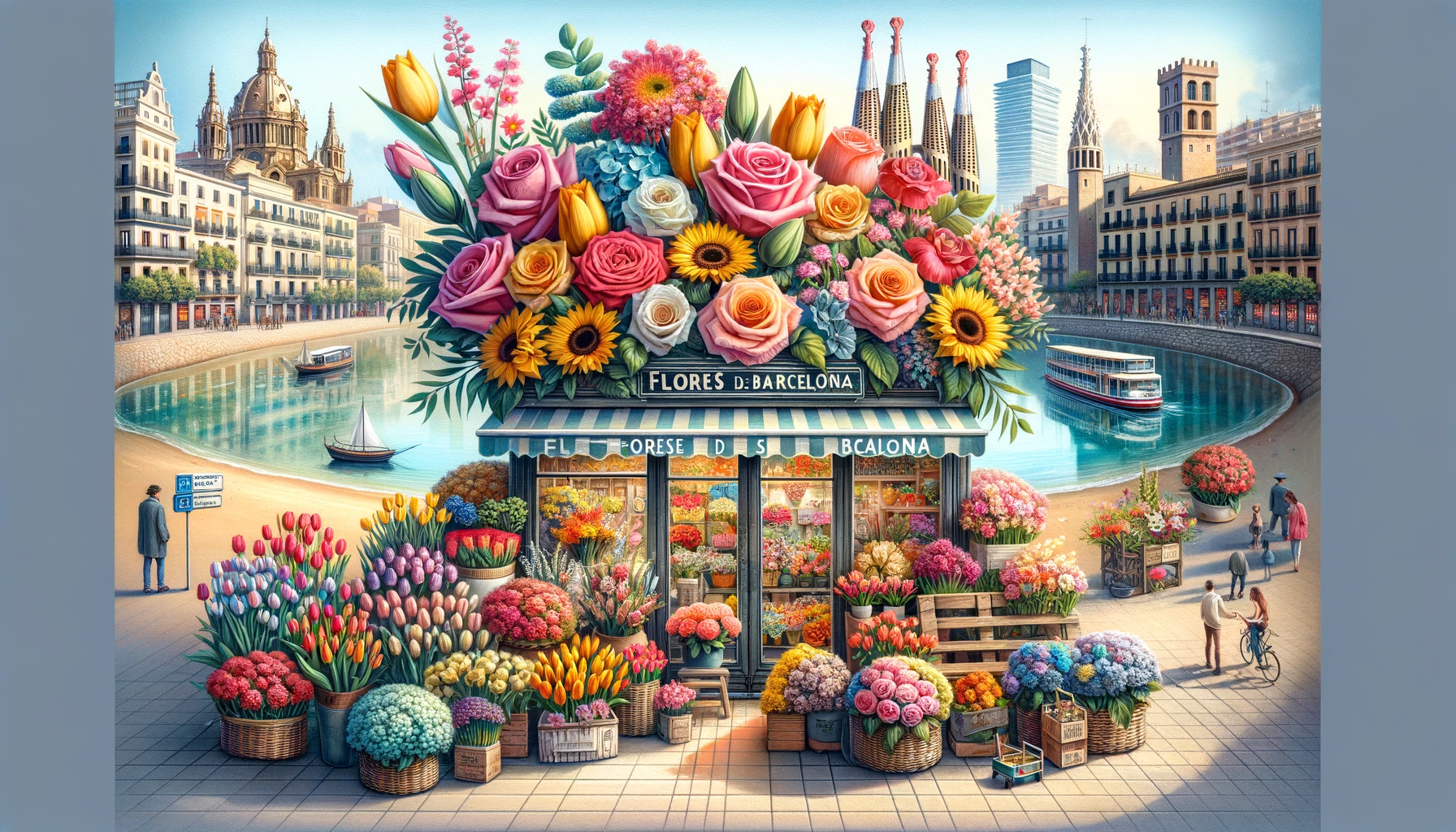 Ejemplo de imagen "Floristeria en Barcelona"