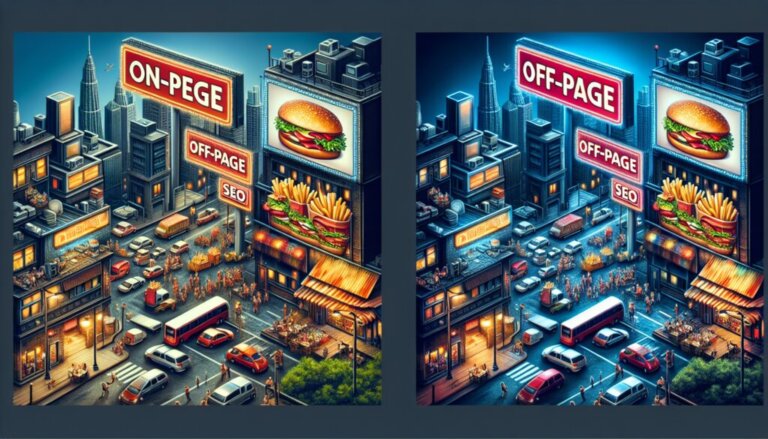 diferencia entre seo on page y seo off page